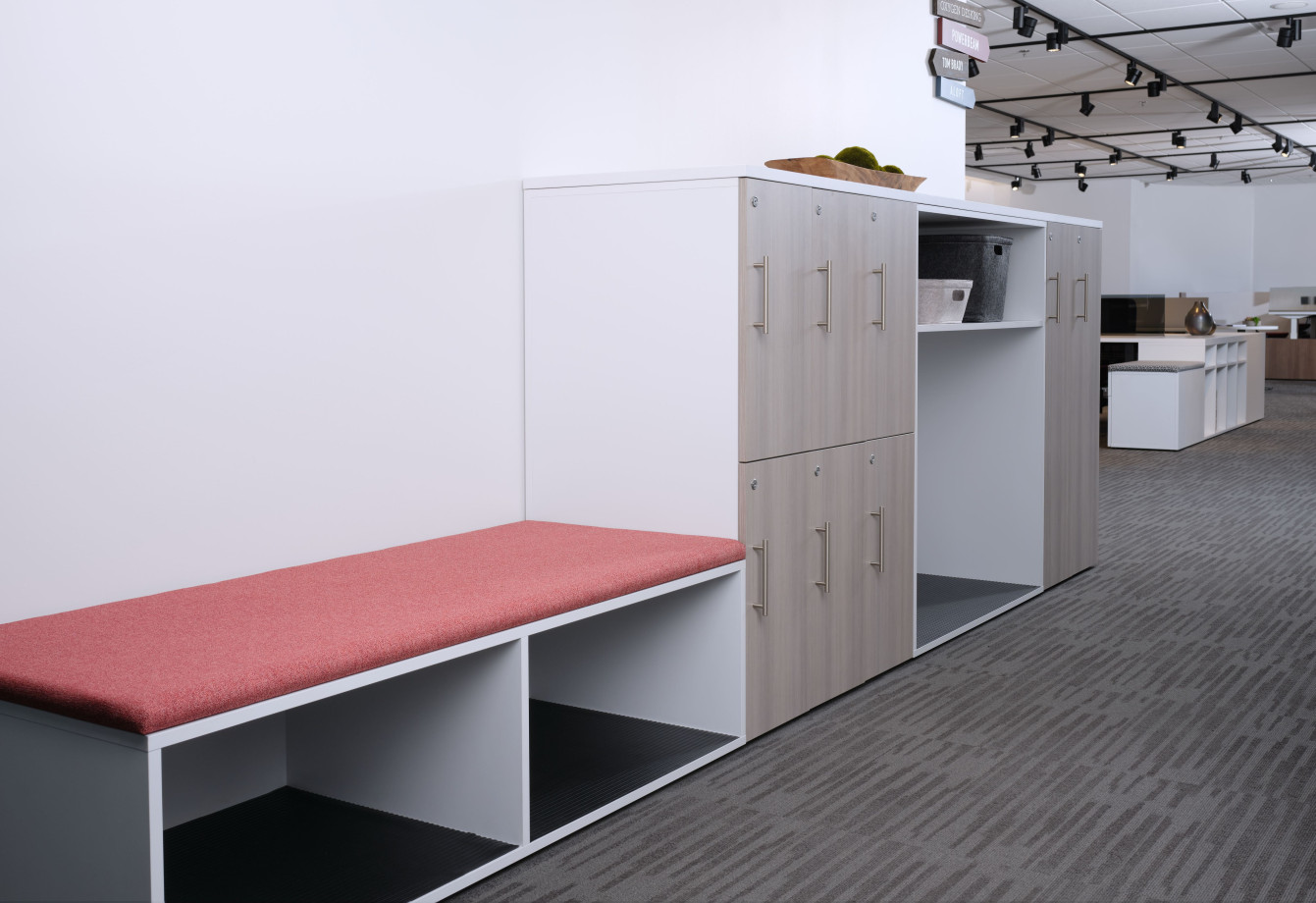 Preview of Calibrate Storage Towers with seat cushions