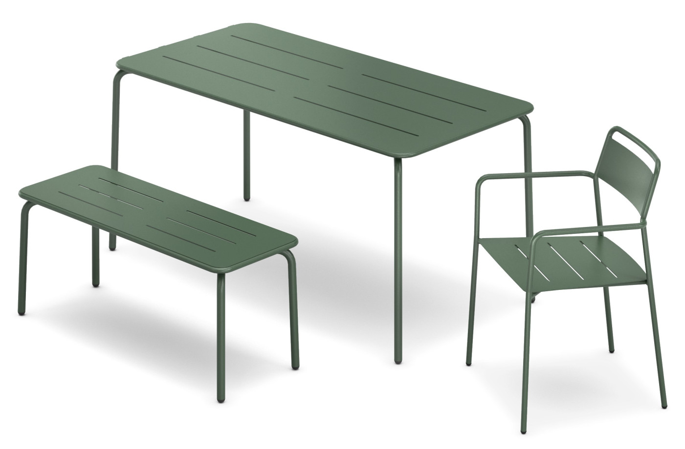 Preview of Cascades Dining Table, Bench and Dining Chair