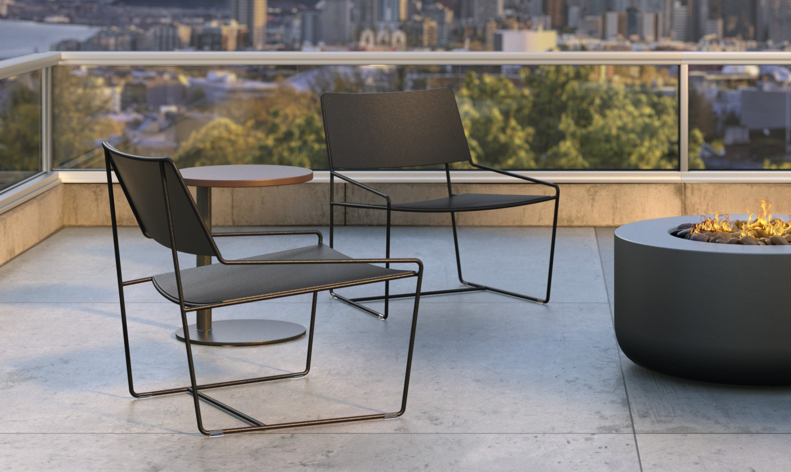Preview of Bryce Outdoor Lounge with Delago
