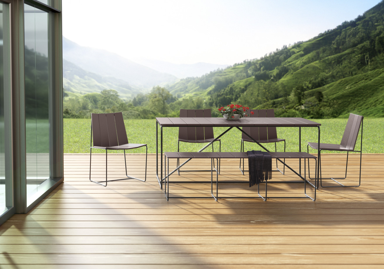 Preview of Seaboard Outdoor Dining Table and Chairs