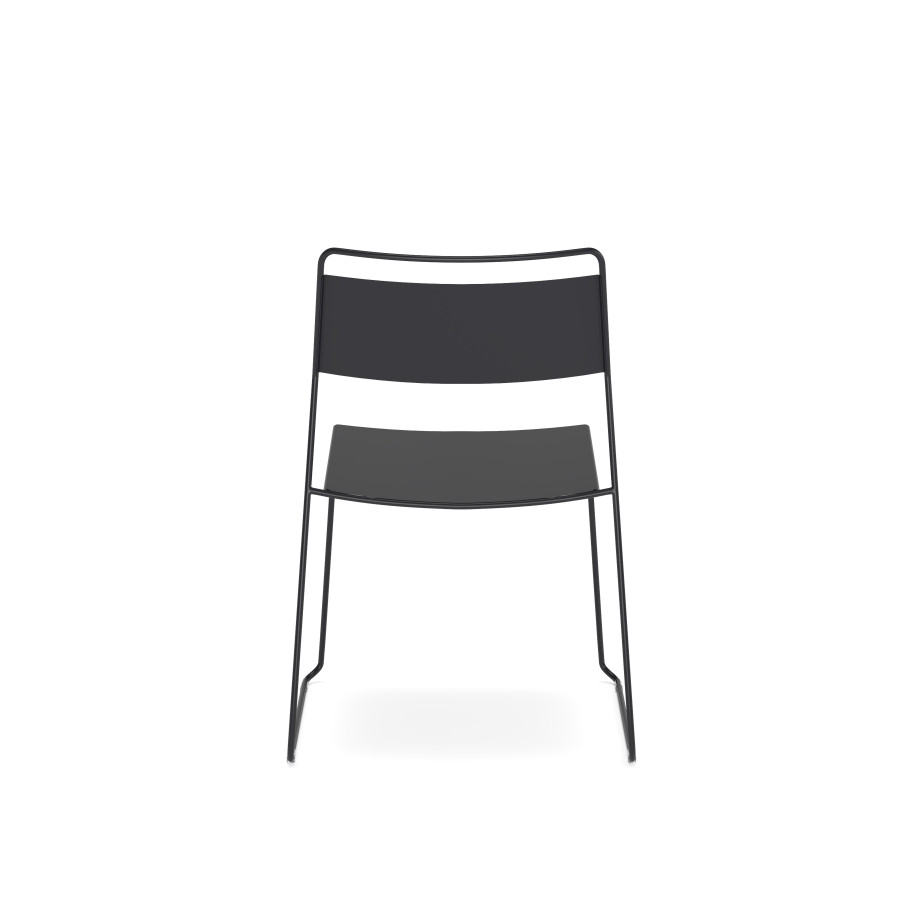 Preview of Mesa Stacking Chair, Back View
