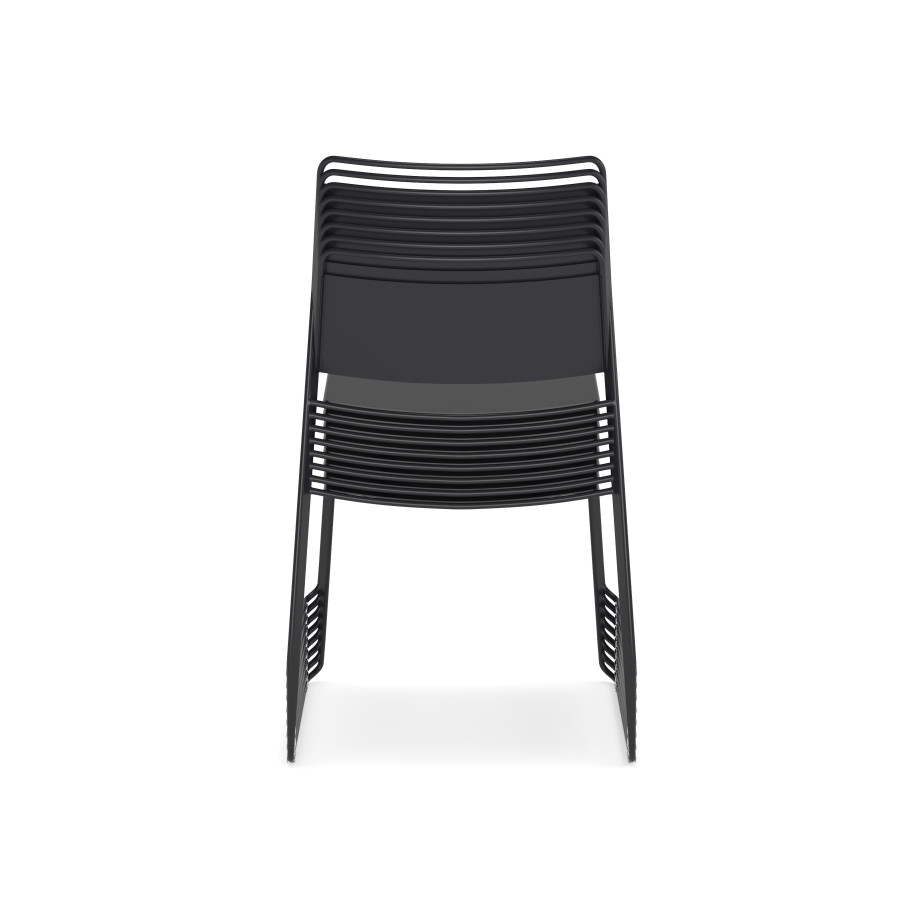 Preview of Mesa Stacking Chair, Back View