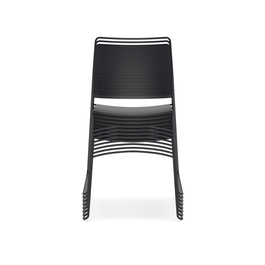 Preview of Mesa Stacking Chair, Front View