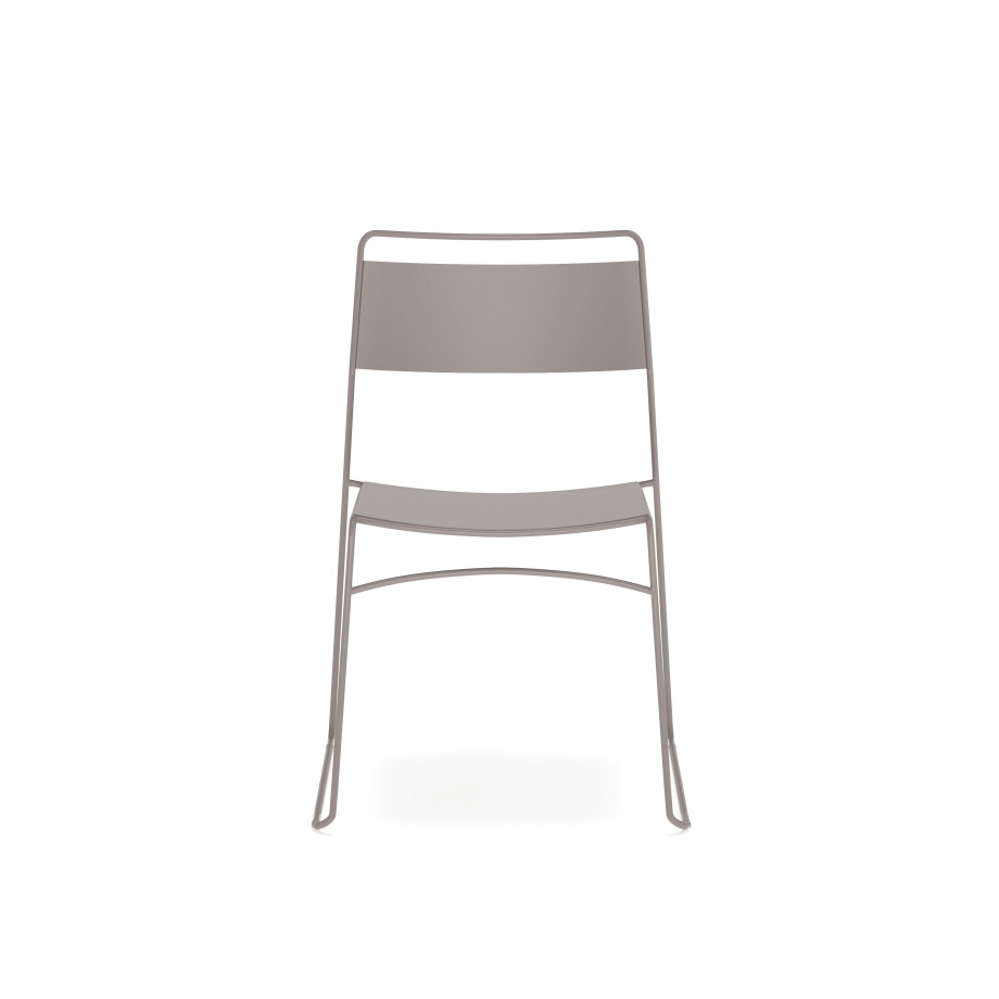 Preview of Mesa Stacking Chair, Front View