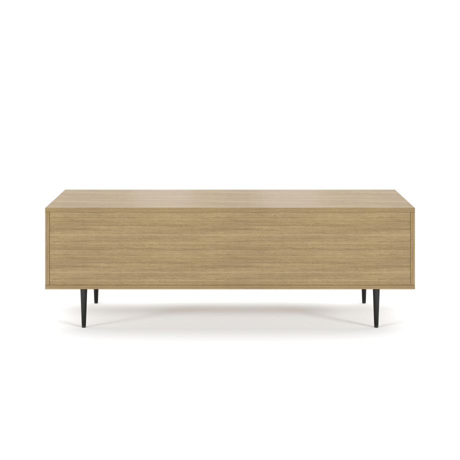 Preview of Rhett, Credenza with Sliding Doors, Back View