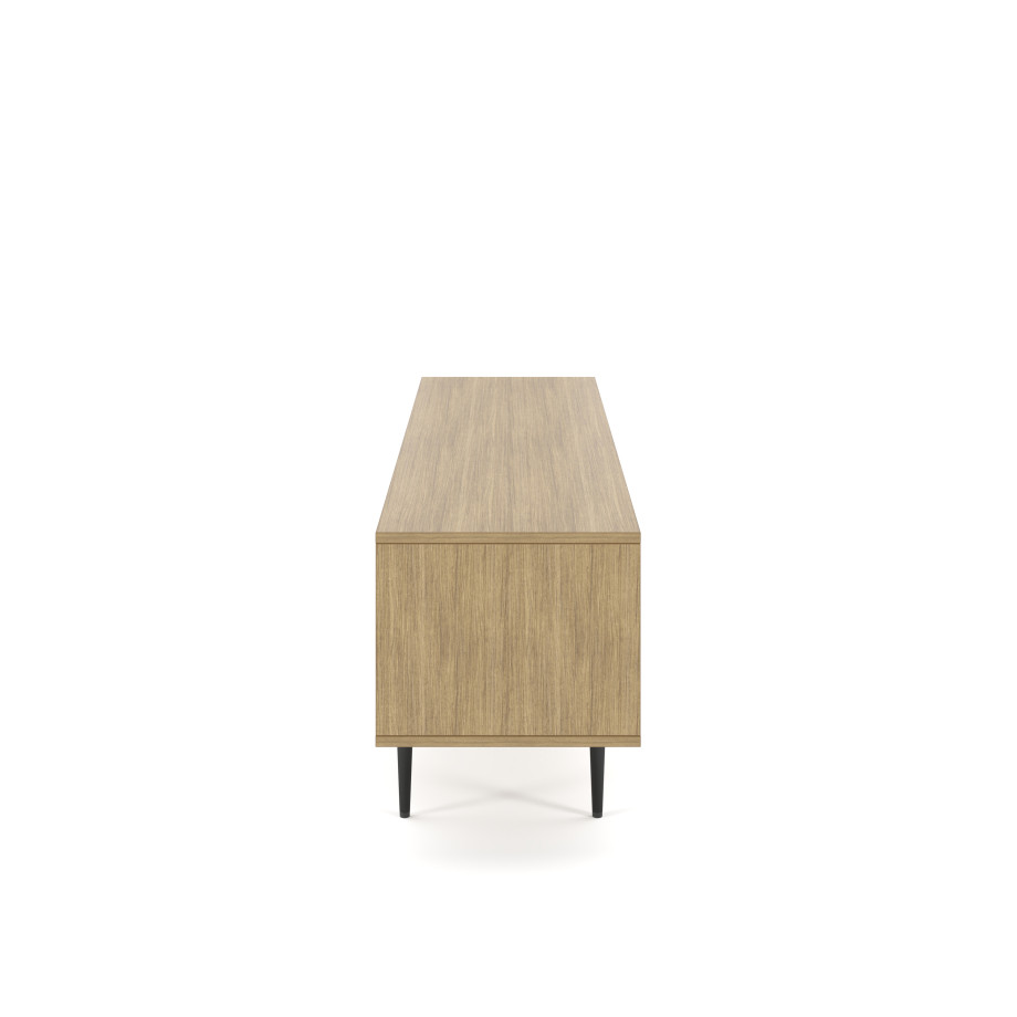 Preview of Rhett, Credenza with Sliding Doors, Side View