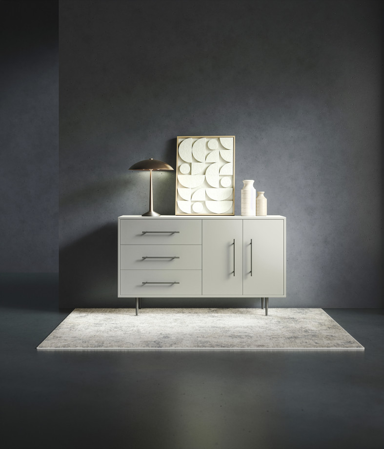 Preview of Rhett Credenza with Drawers & Doors