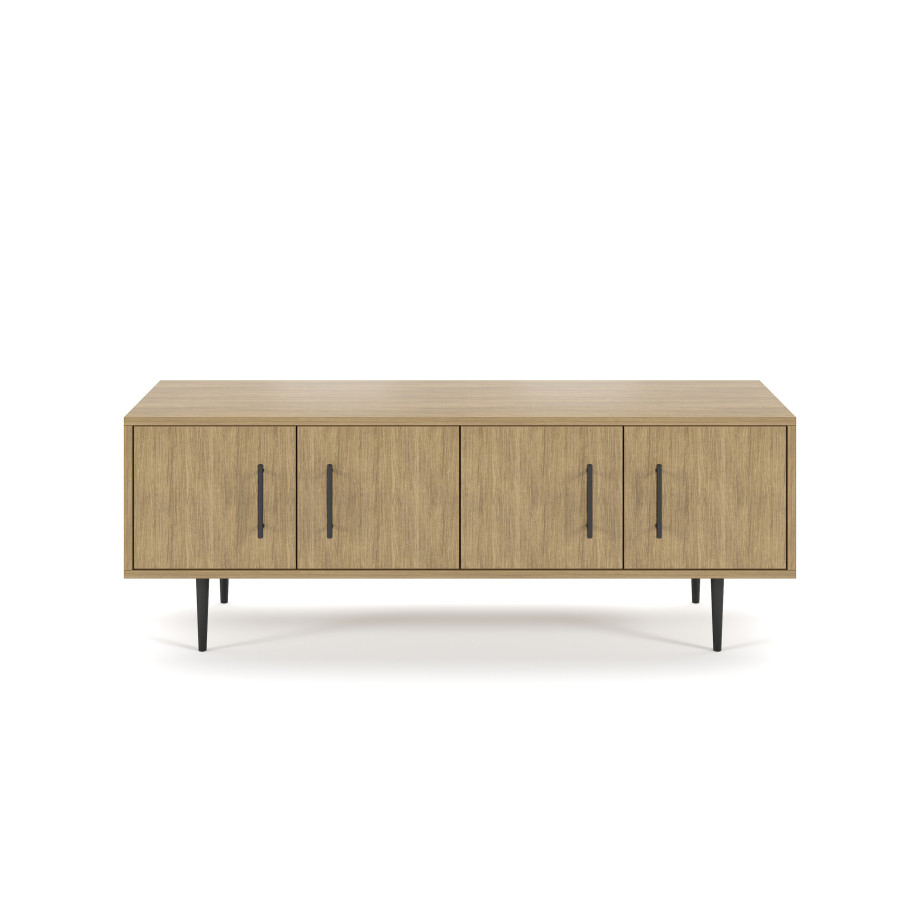 Preview of Rhett, Credenza with Doors, 22 Inch, Front View