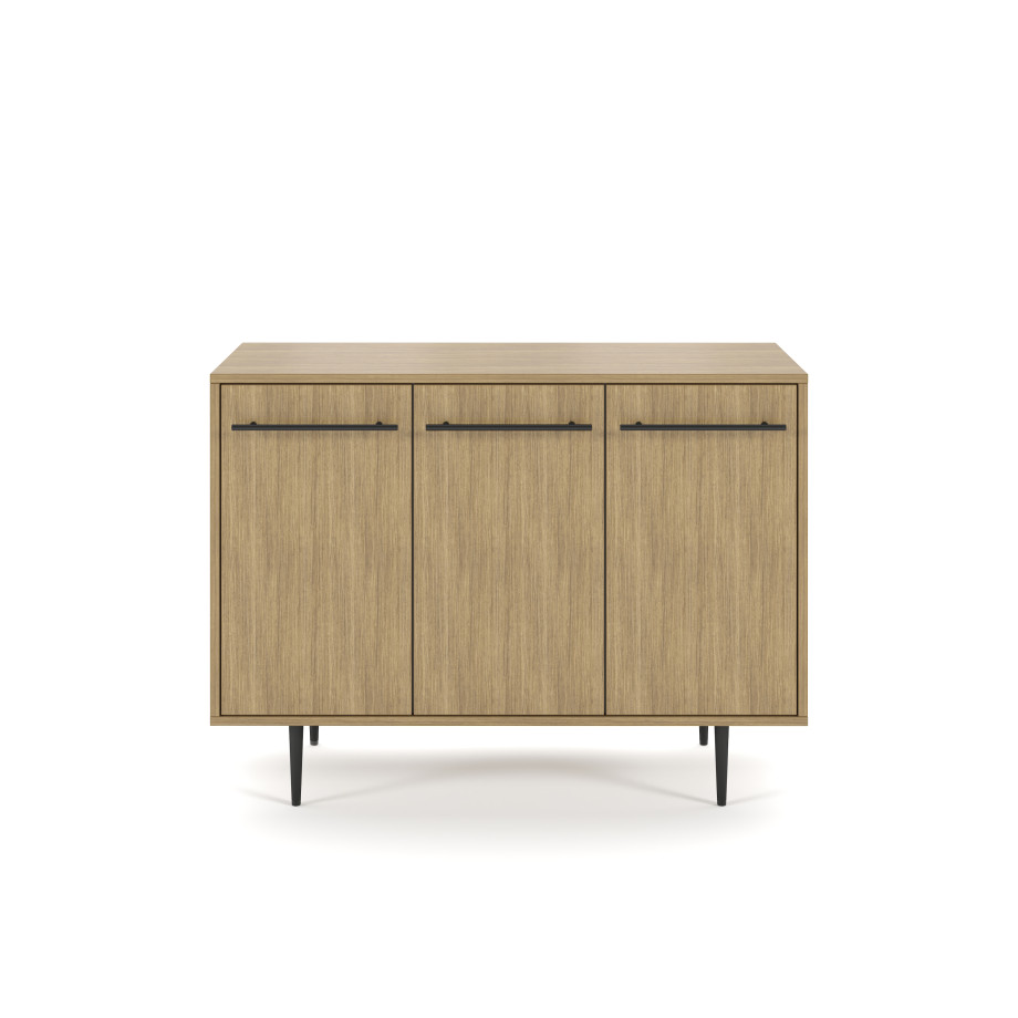 Preview of Rhett, Credenzas with Trash & Recycle, Front View