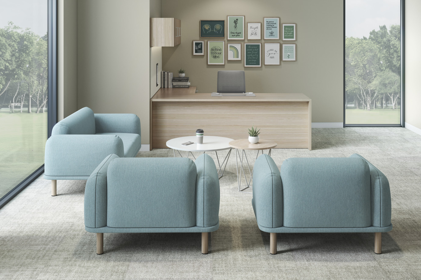 Preview of Guidance Counselor Office using Calibrate and Soft Lounge