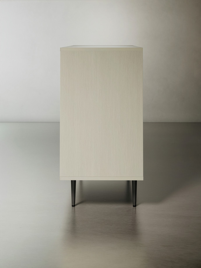 Preview of Rhett, Credenza with Drawers & Sliding Doors