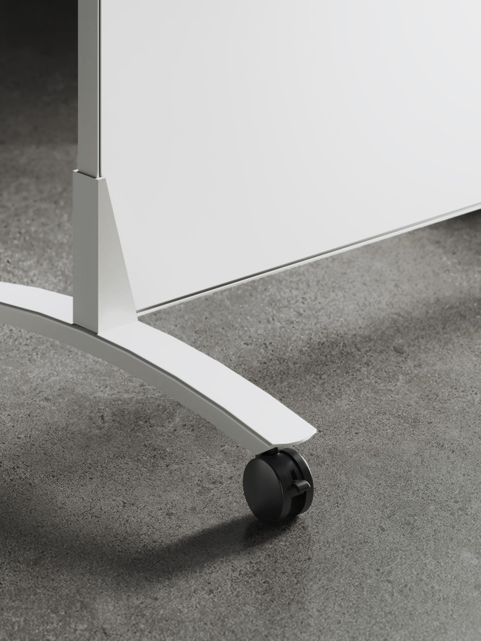 Preview of Mixers Whiteboard, Mobile Whiteboard, Whiteboard, Magnetic, Detail, Caster