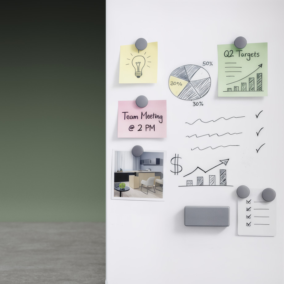 Preview of Mixers Whiteboard, Mobile Whiteboard, Whiteboard, Magnetic, Marker, Glassboard