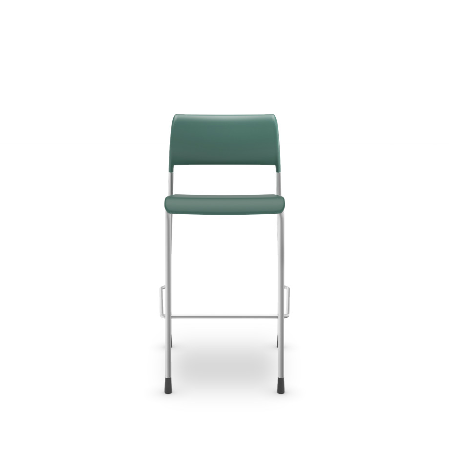 Preview of Pierce Stool, Kelly Green, straight view