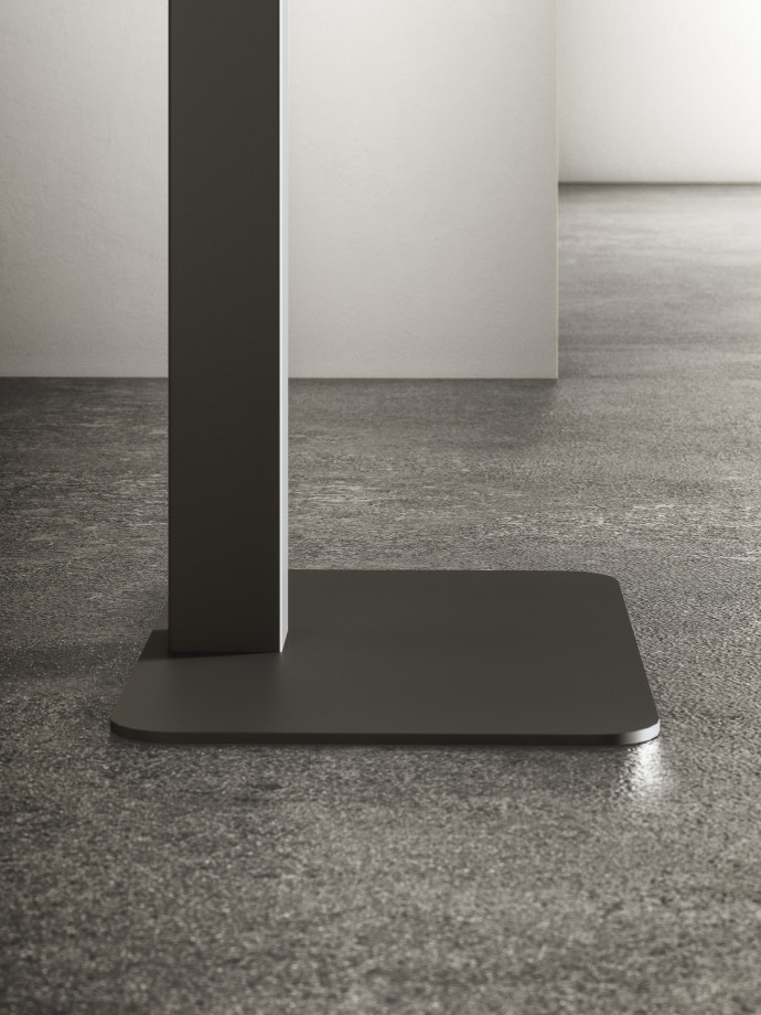 Preview of Height-Adjustable Laptop Table, Base Detail​