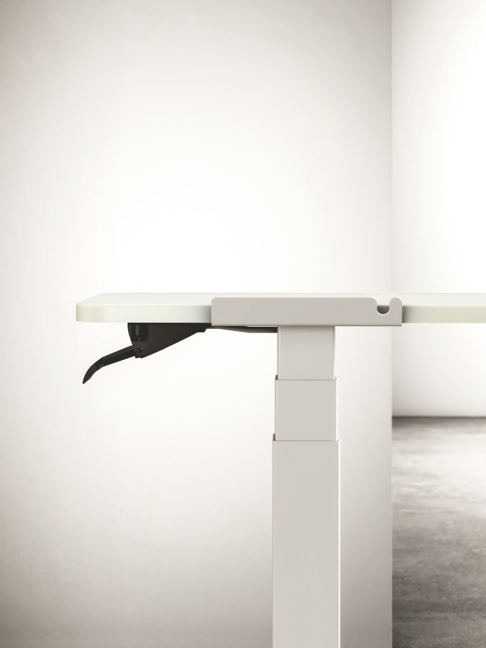 Preview of Height-Adjustable Laptop Table, Back View, Detail​