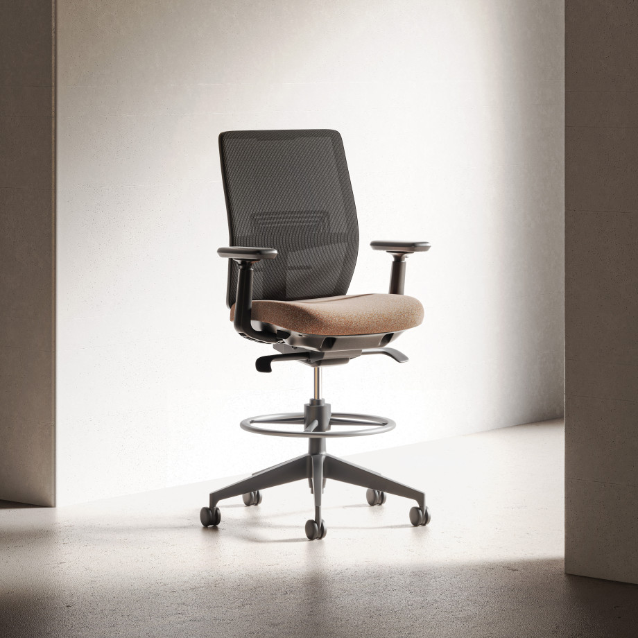 Preview of Devens Stool, 3/4 view