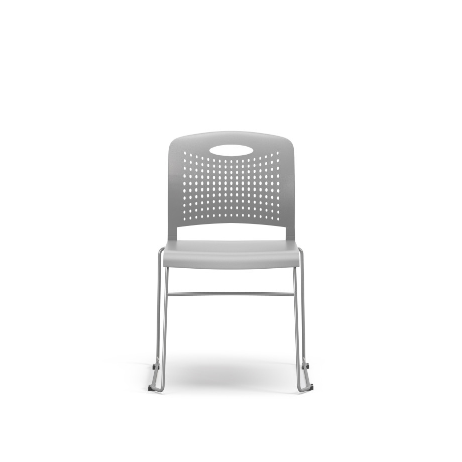 Preview of Triad, Side Chair, Stack Seating, Front View