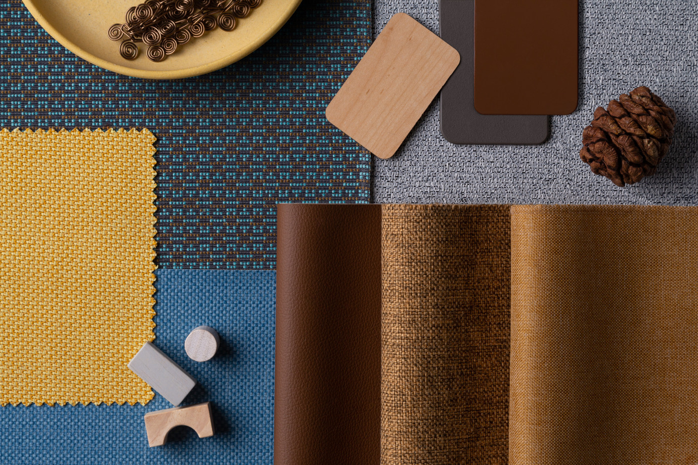 Preview of 2022 Fabric and Finishes Woodlands Edge with props