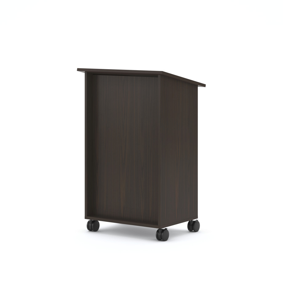 Preview of Calibrate Mobile Lectern, front, 3/4 view