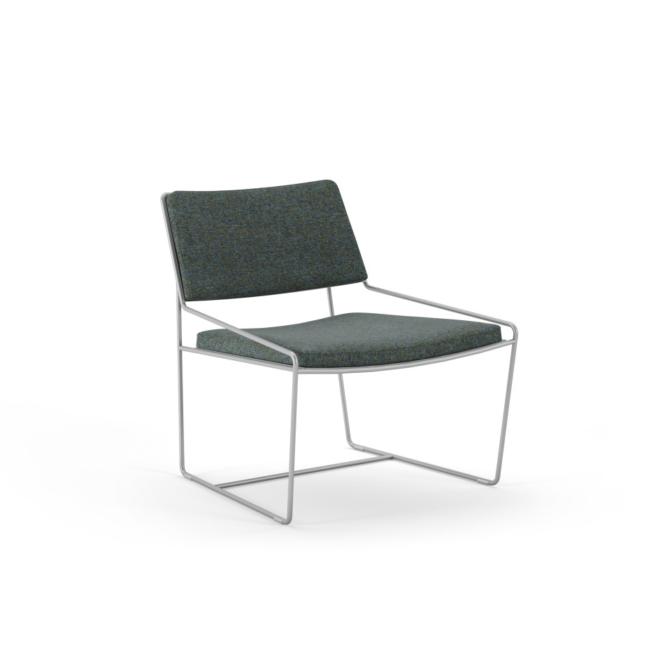 Preview of Bryce Upholstered Indoor Lounge 3/4 view