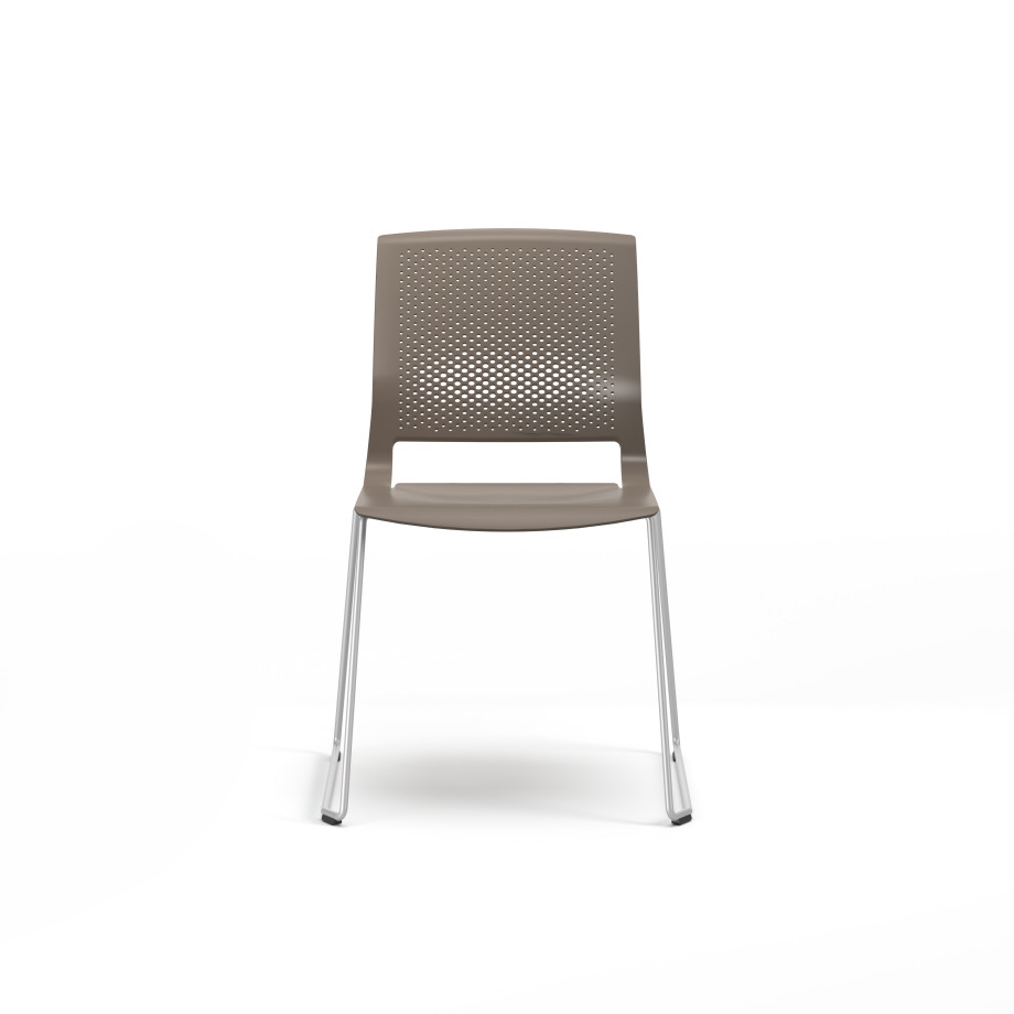 Preview of Quarry, Sled Base, Side Chair, Guest Chair, Front View