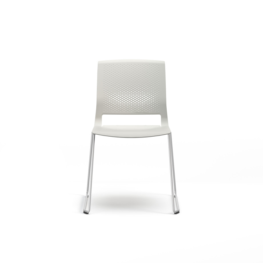 Preview of Quarry, Sled Base, Side Chair, Guest Chair, Front View