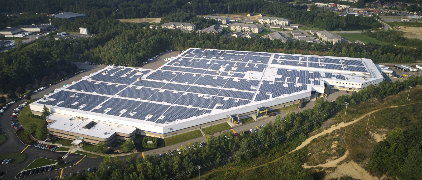 Preview of AIS Factory and Solar Panels Aerial View 