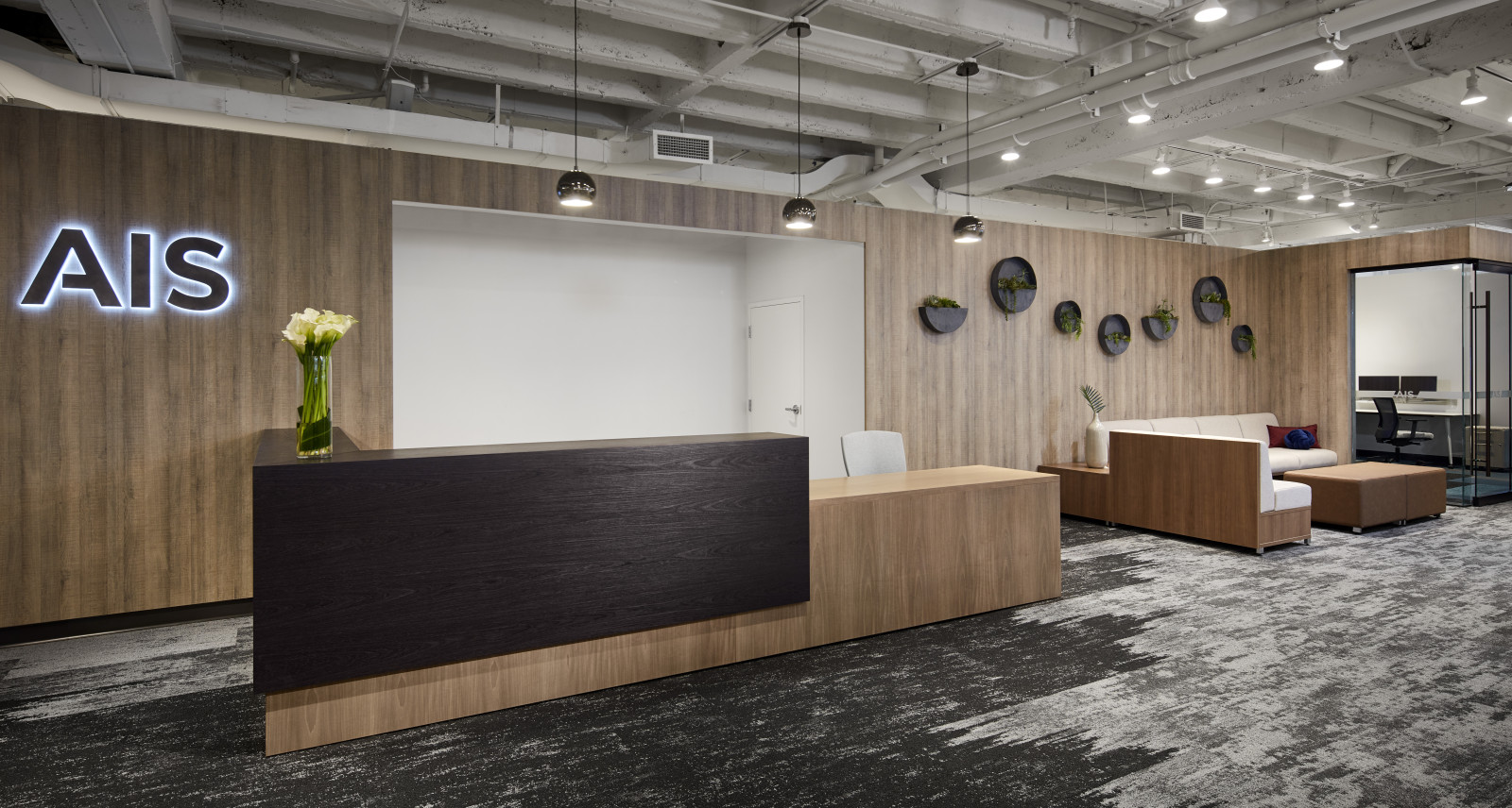 Preview of NeoCon 19  Custom Desk and LB Lounge Seating