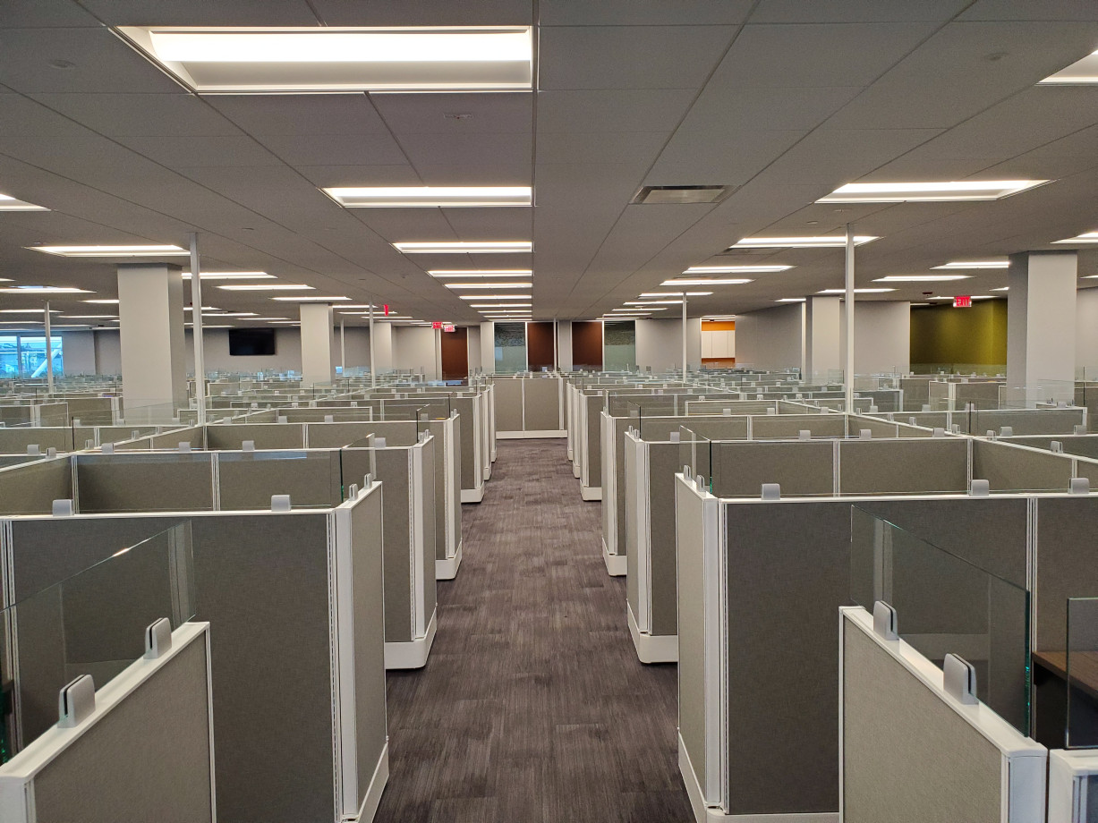 Preview of Client Site, Divi Panels with glass upmount screens