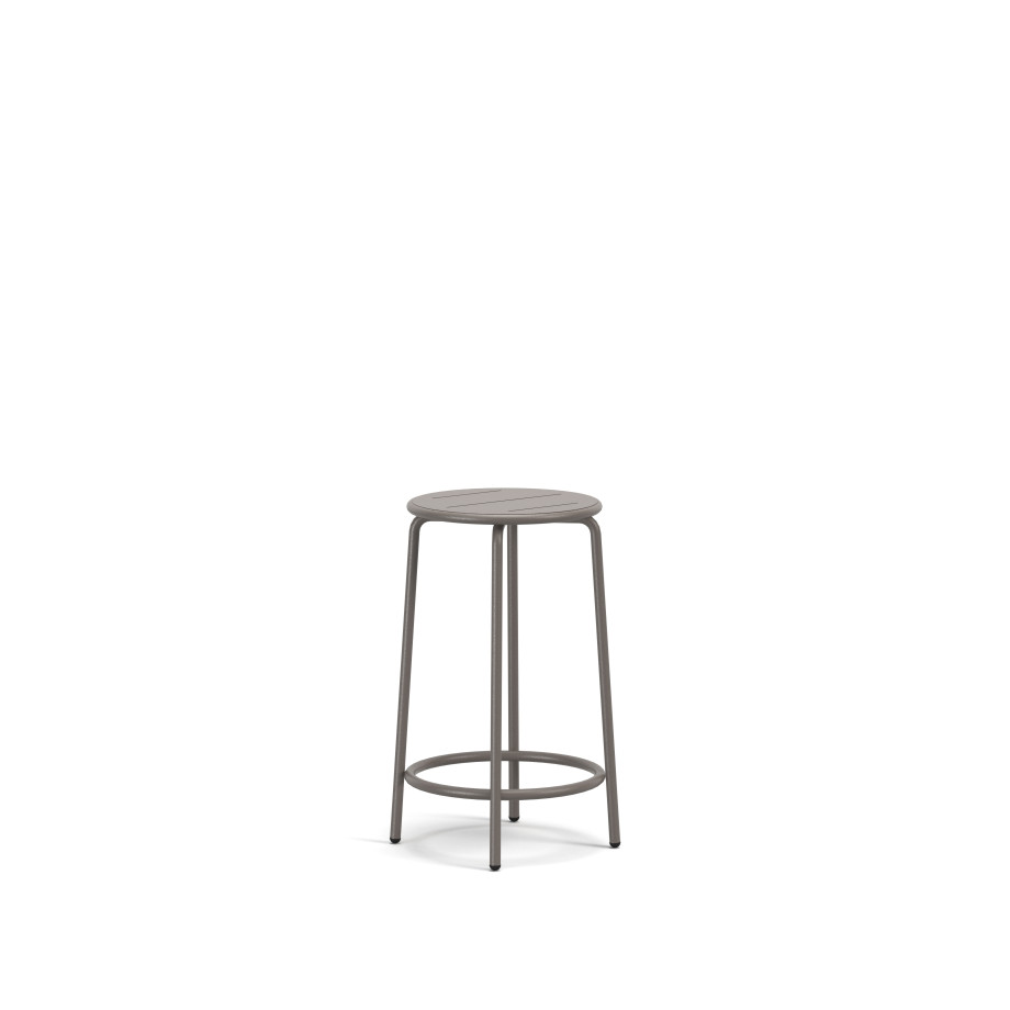 Preview of Cascades Backless Bar Stool, 24H, 3/4 View