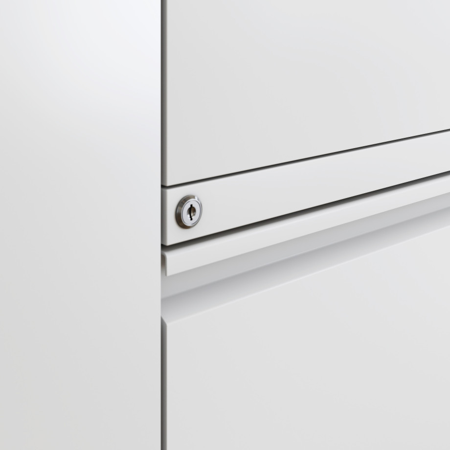 Preview of G Series Wardrobe Tower, Full Pull Detail with lock