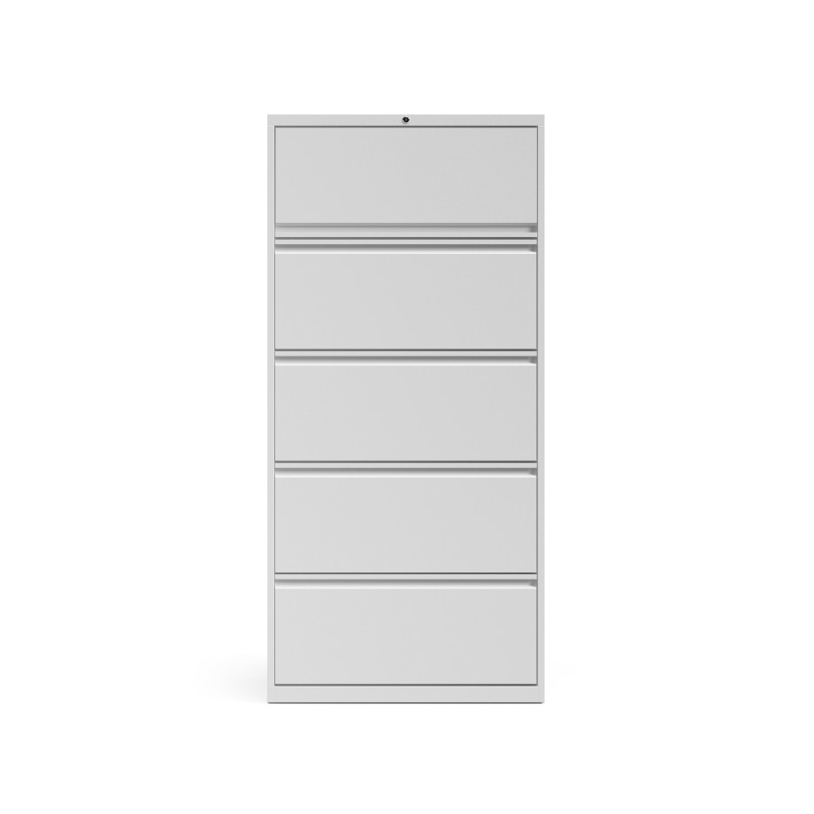 Preview of G Series 5-Drawer Lateral File, Front View