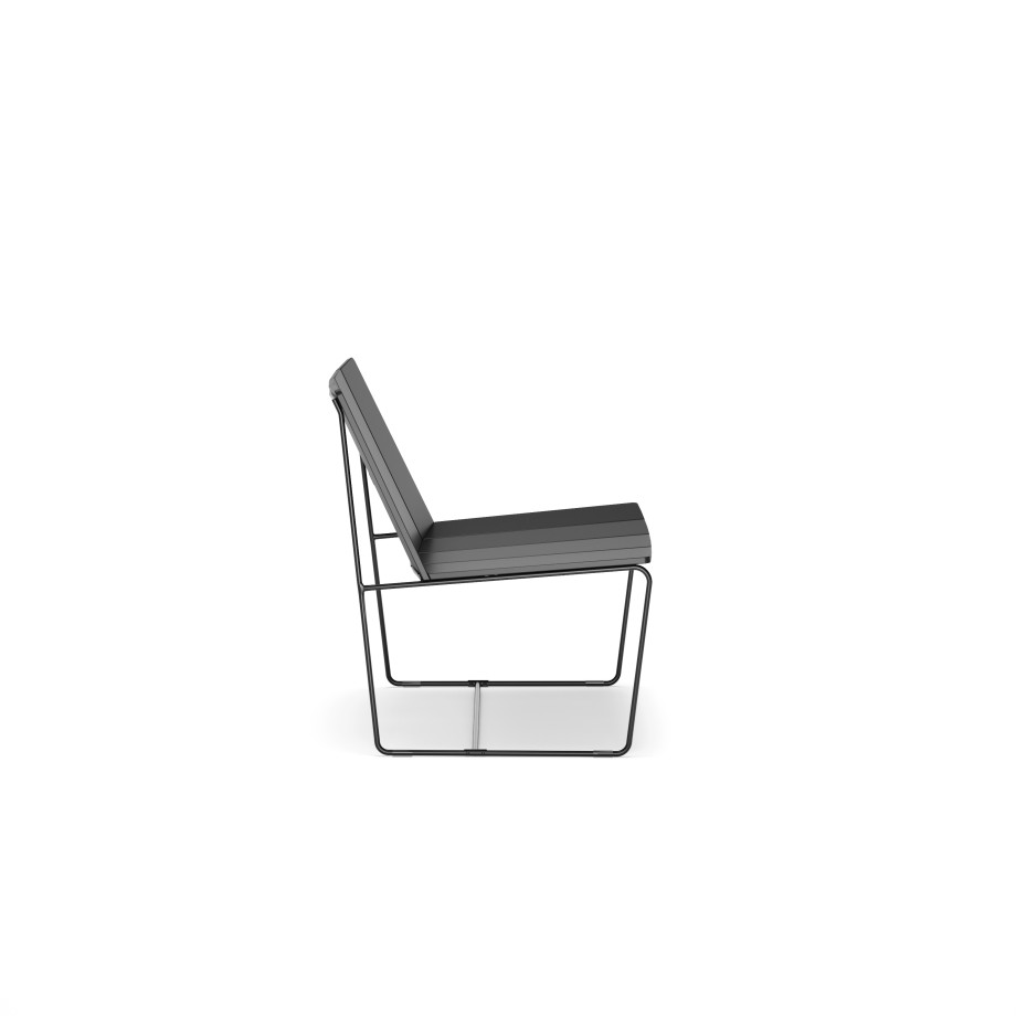 Preview of Seaboard Lounge Chair, Side View