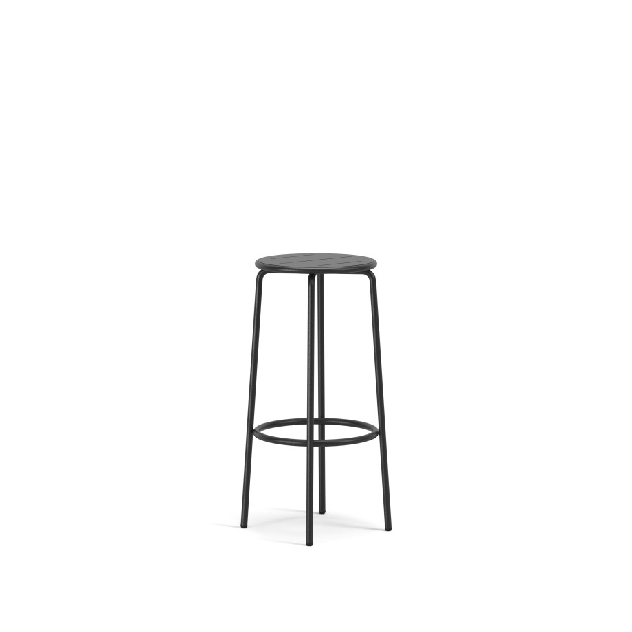 Preview of Cascades Backless Bar Stool, 30H, 3/4 View