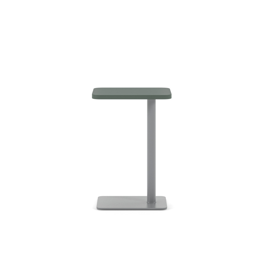 Preview of Delago Table, Rectangle Top, 26H, Front View