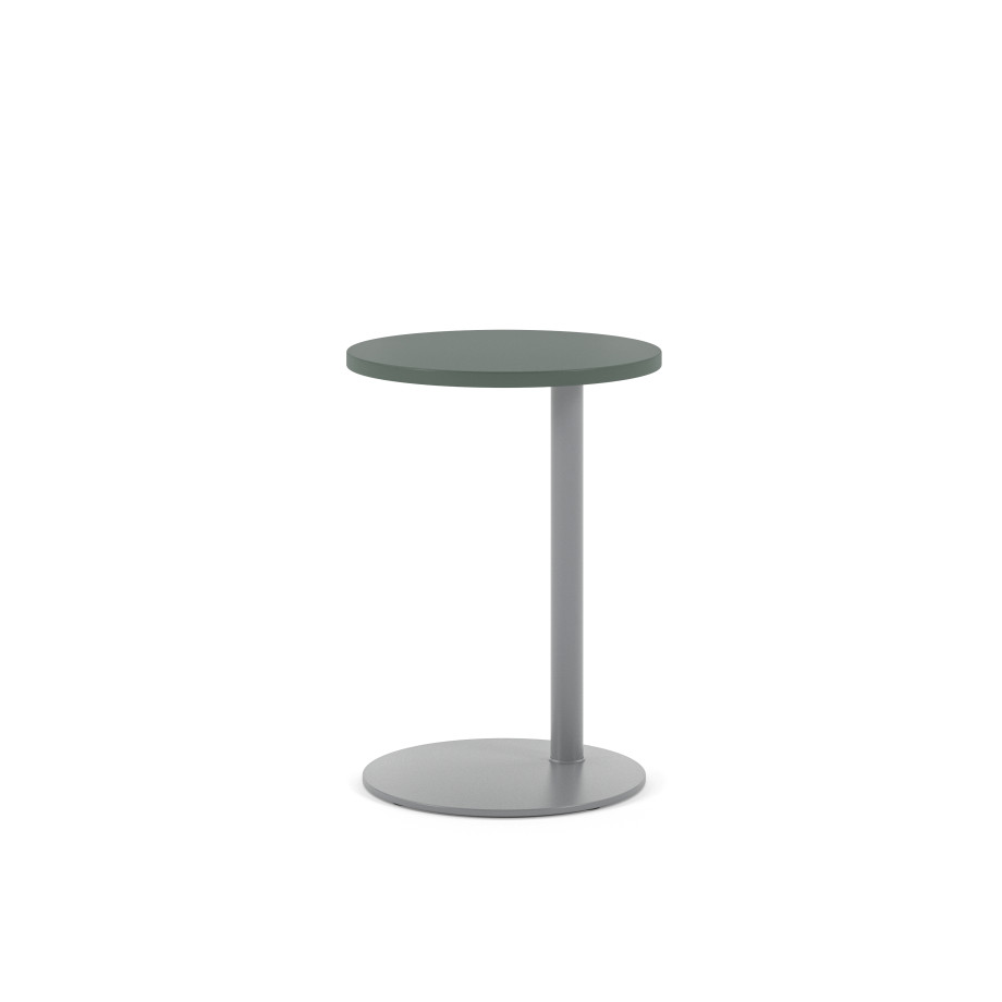 Preview of Delago Table, Round Top, 26H, 3/4 View
