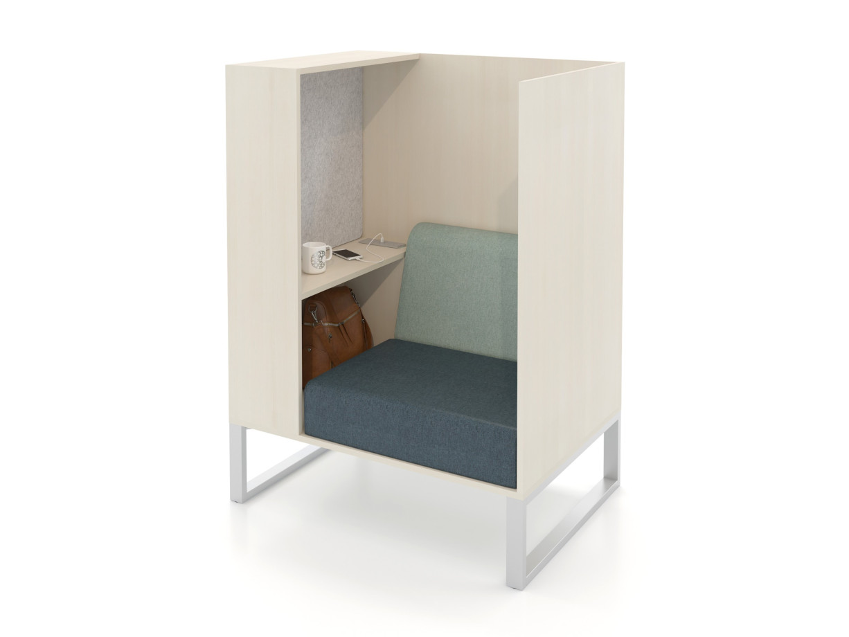 Preview of Chatham Cove Work Lounge 58” H with 3-sided surround