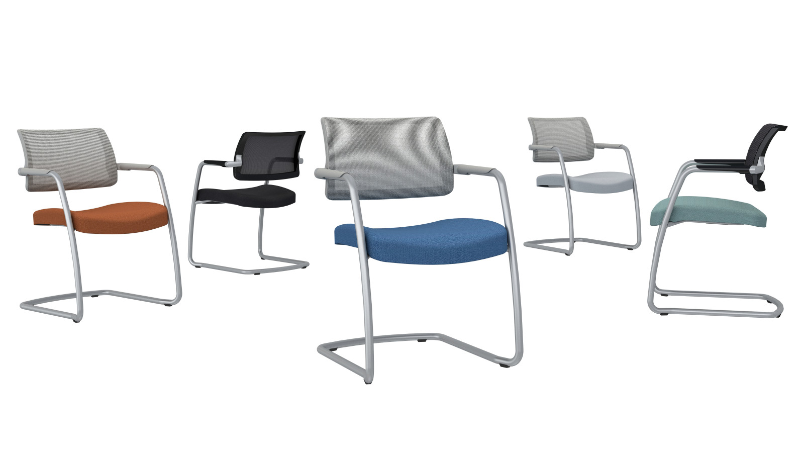 Preview of Devens Side Seating with multiple upholstery options