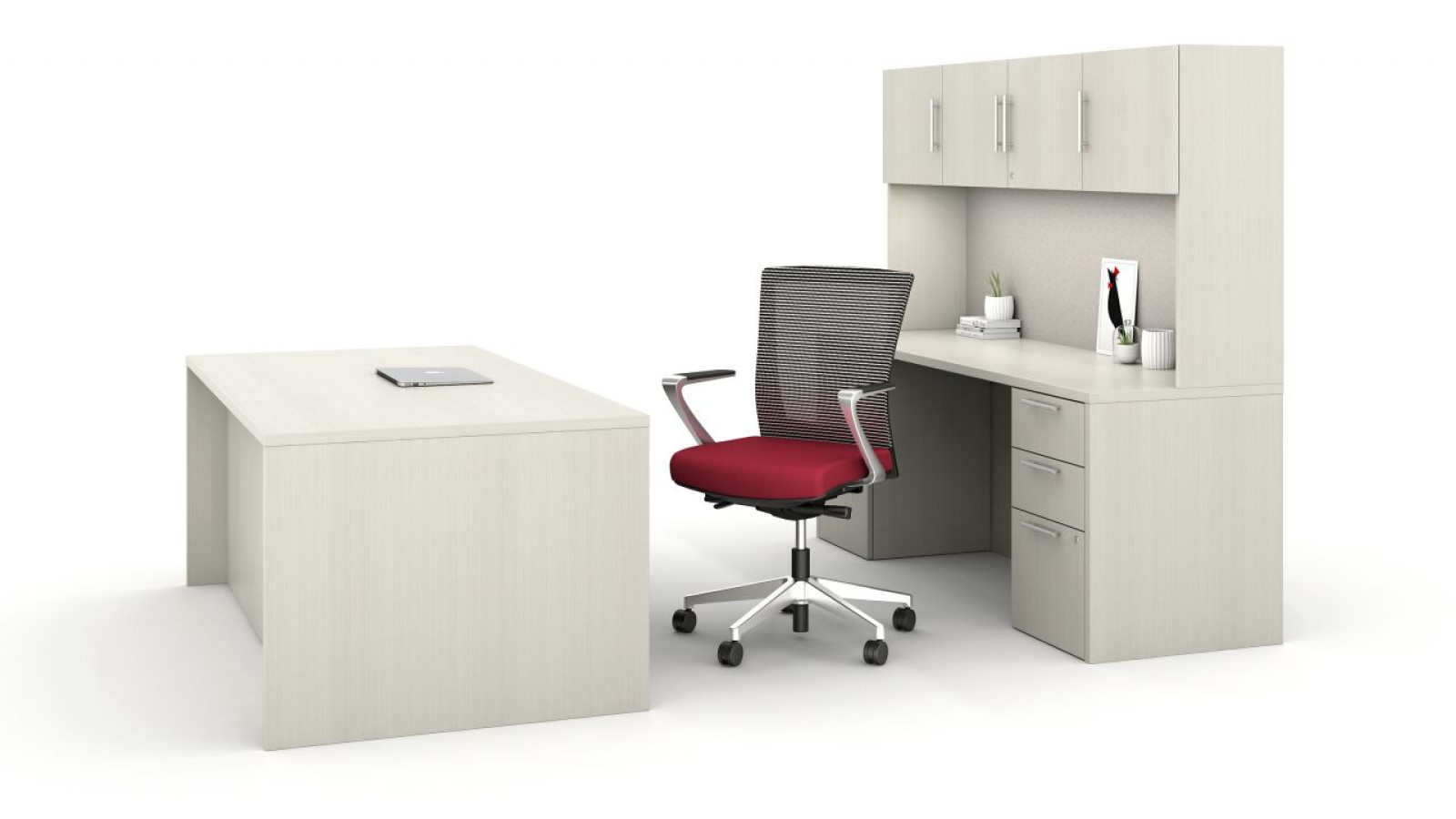 Preview of Calibrate Private Office including Upton with Fixed Aluminum Arm