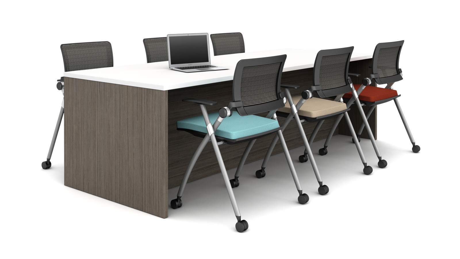 Preview of Calibrate End Panel Table with Stow Seating