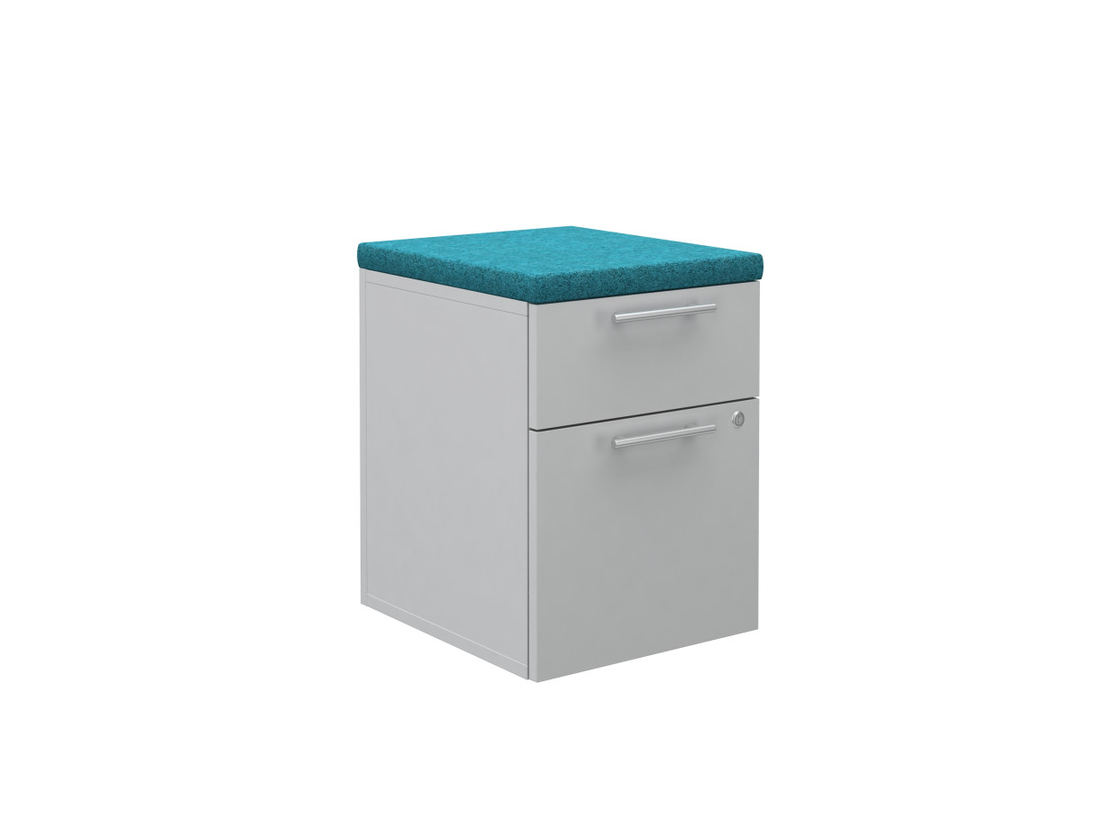 Preview of Calibrate Series Storage 18 inch deep B/F Pedestal without casters