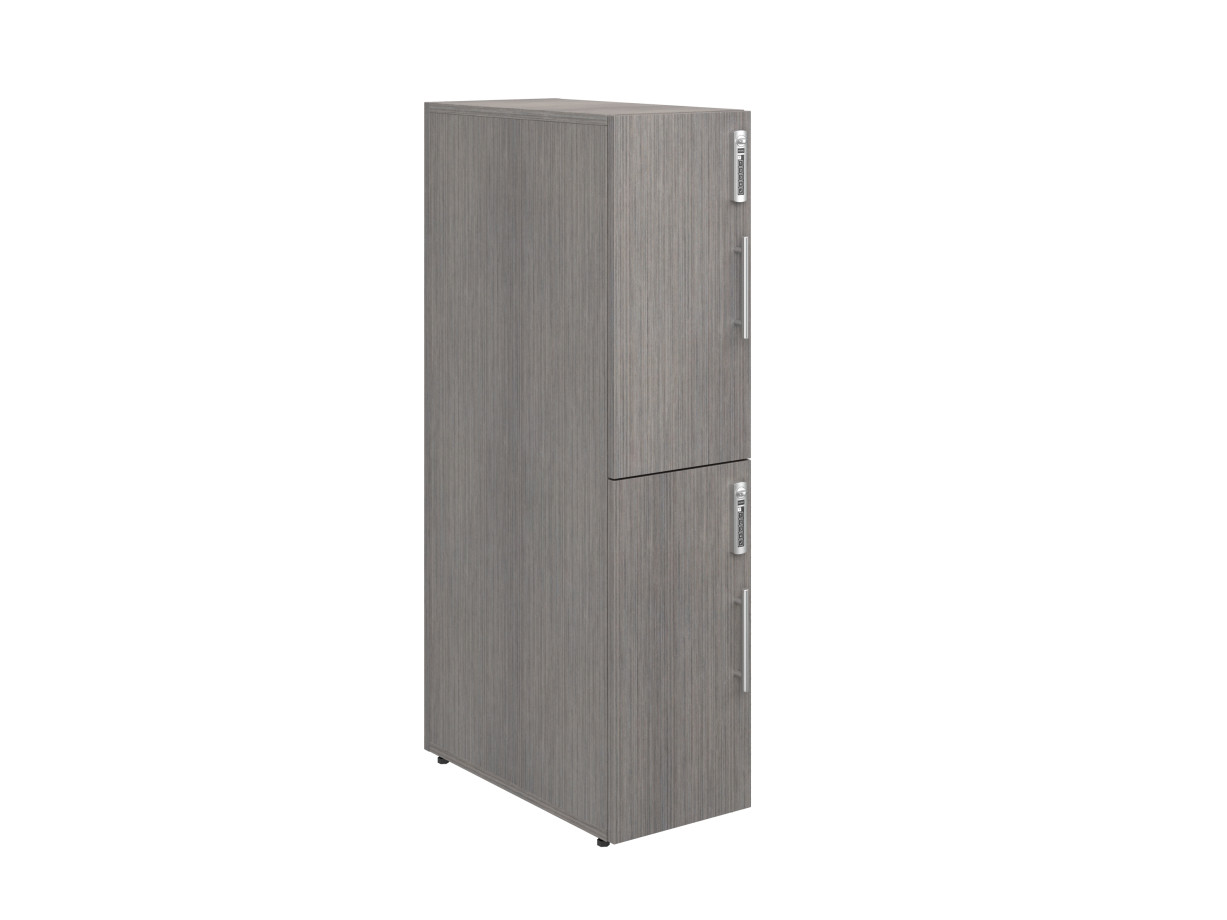 Preview of Calibrate Series Storage Two-High 50” Locker, 3/4view