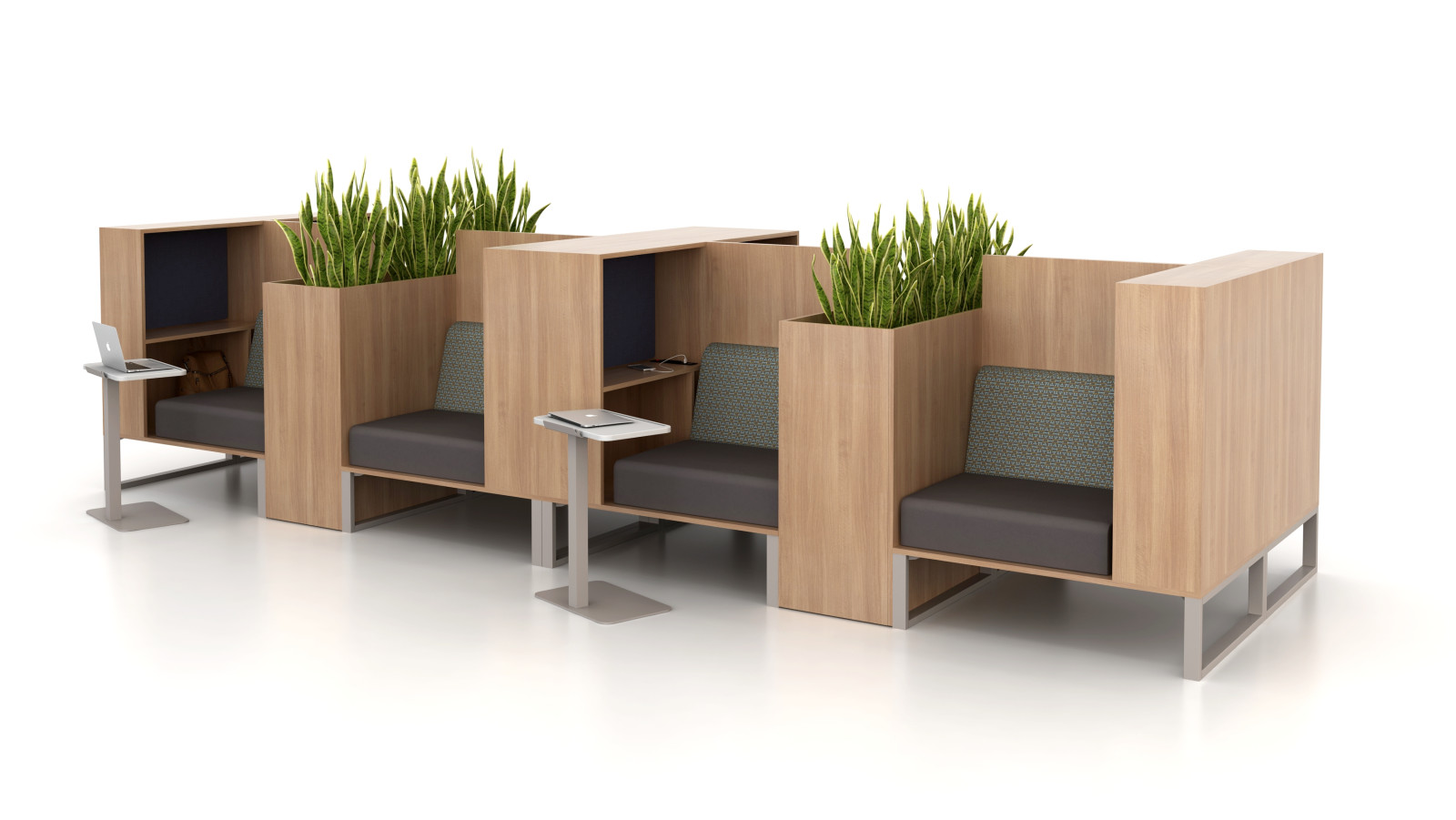 Preview of Calibrate Dry Planters with Chatham Cove for separation of space