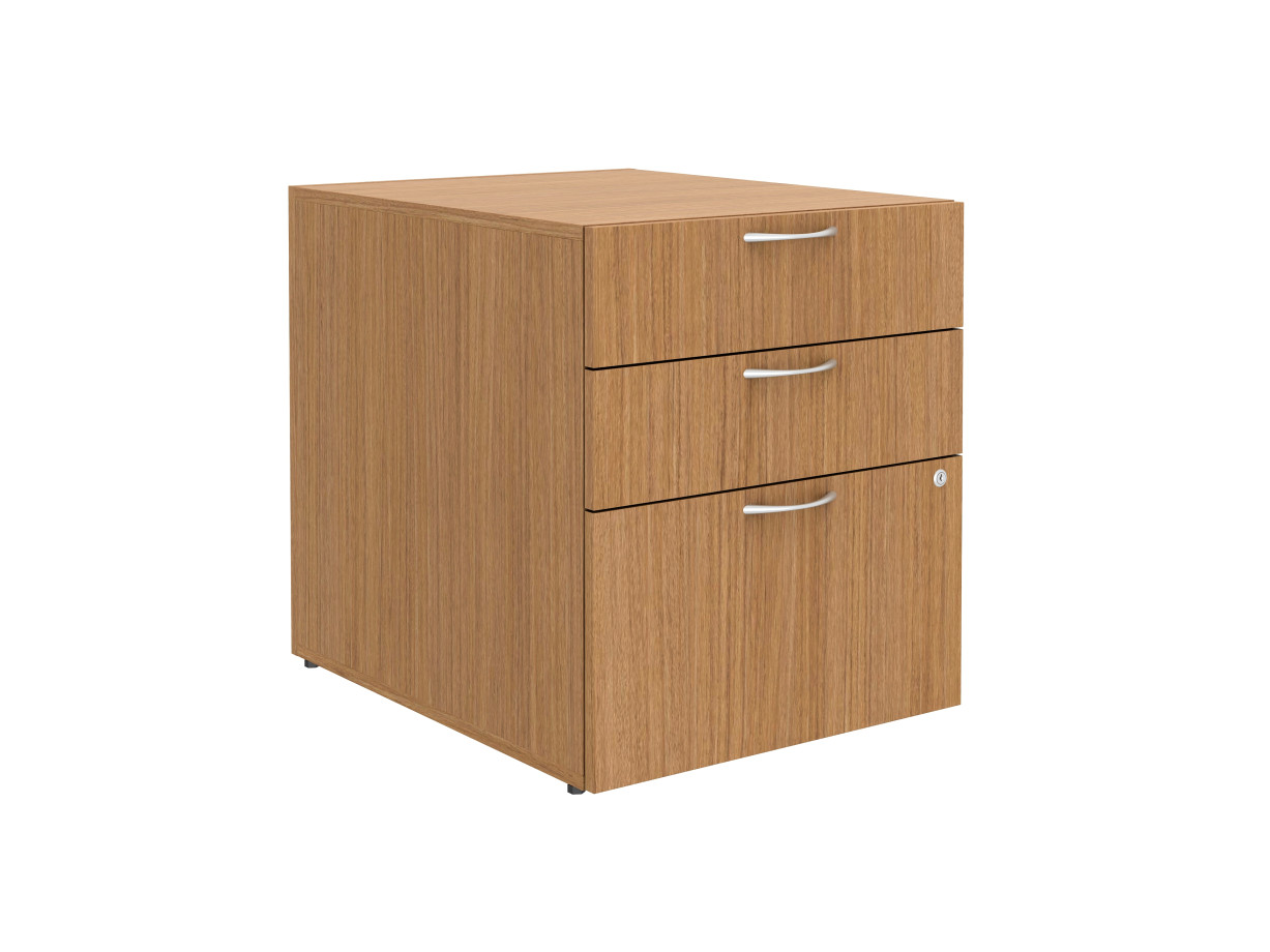 Preview of Calibrate Storage 24’ W Box/Box/File Pedestal with Loop Pulls