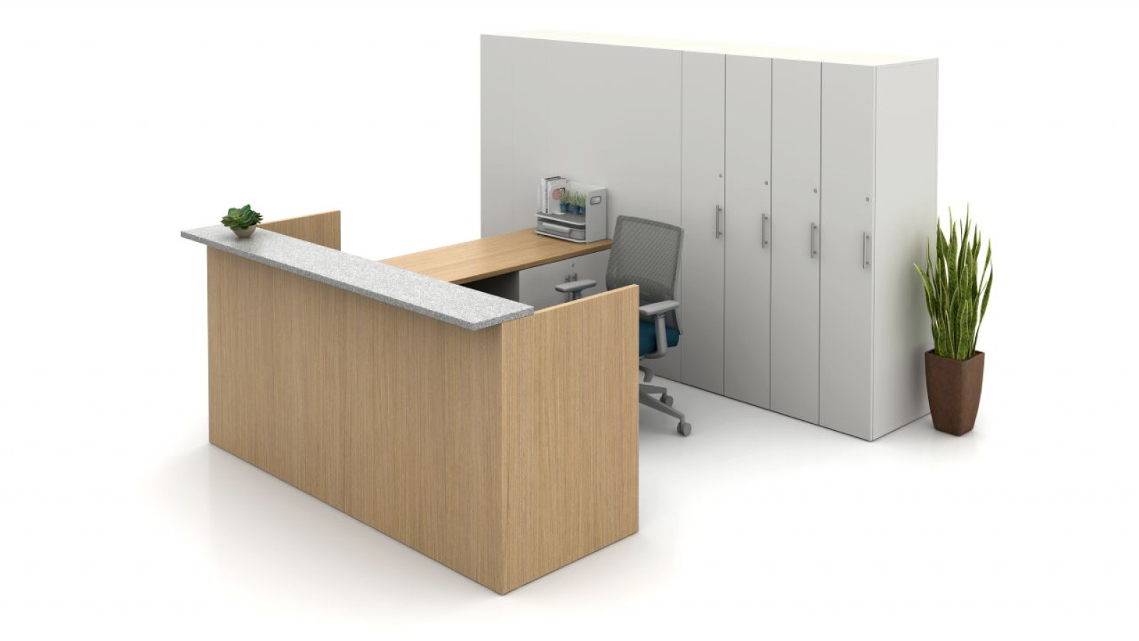 Preview of Calibrate Reception with Corian Countertop