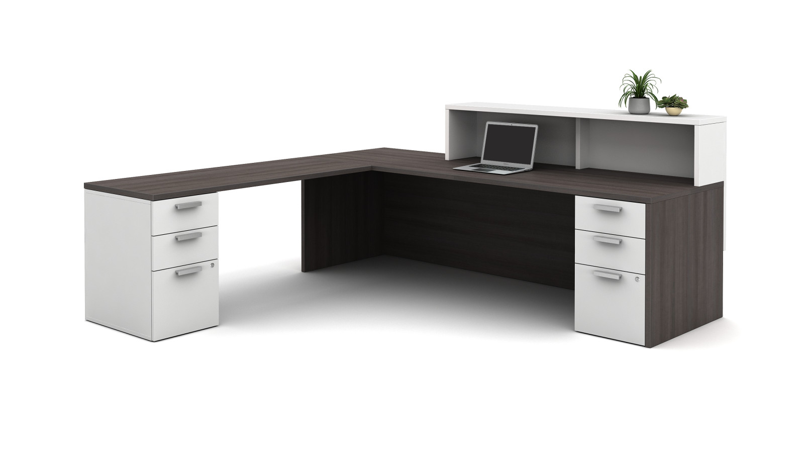 Preview of Calibrate Laminate Casegoods Reception Station, interior view