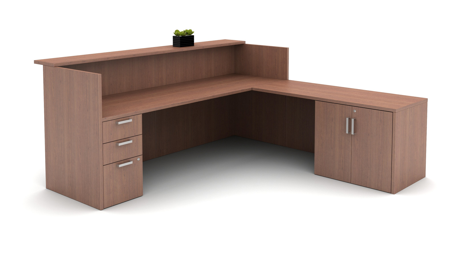 Preview of Calibrate Laminate Casegoods Reception Station Inside View