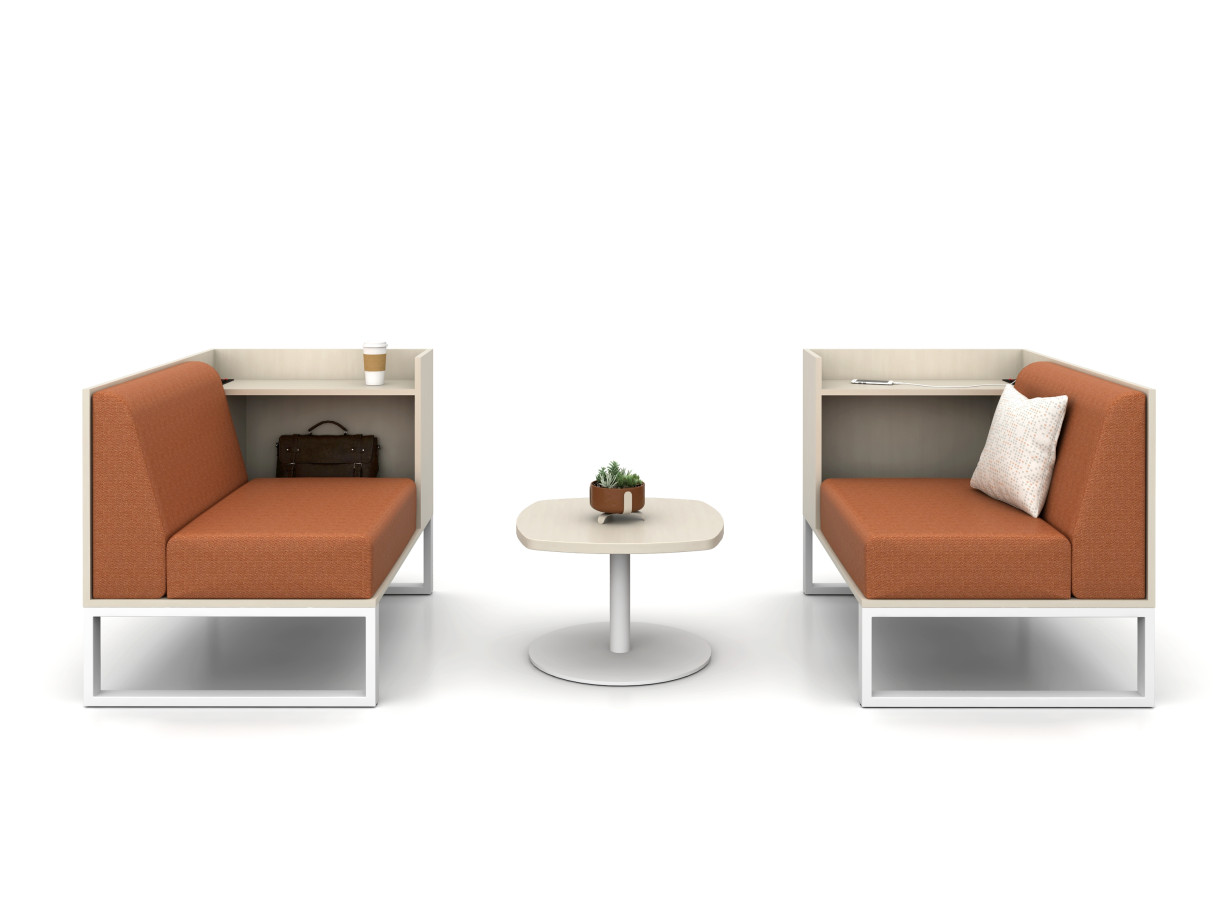 Preview of Chatham Cove Work Lounge, 34” High 2-side Surround