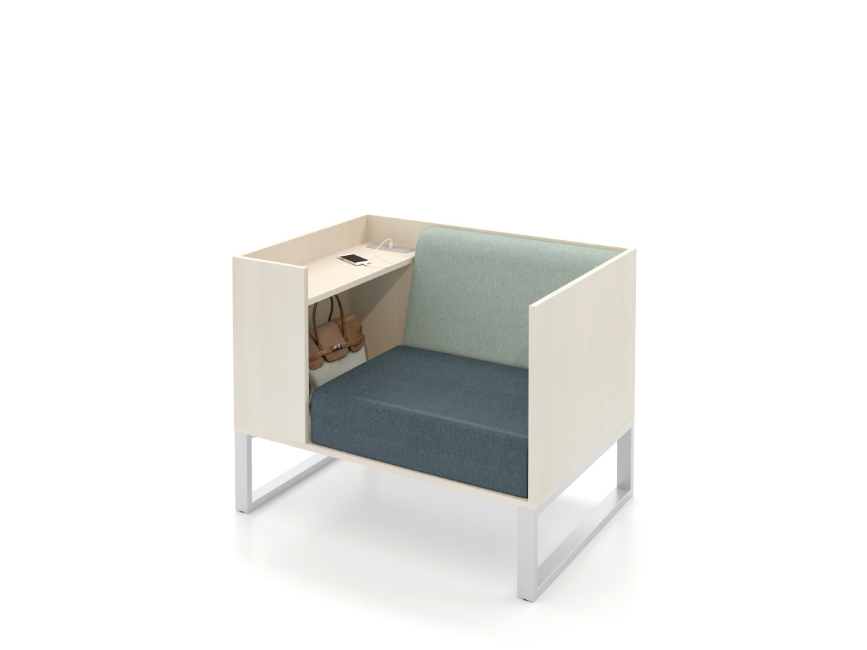 Preview of Chatham Cove Work Lounge with 34” H 3-Sided Surround